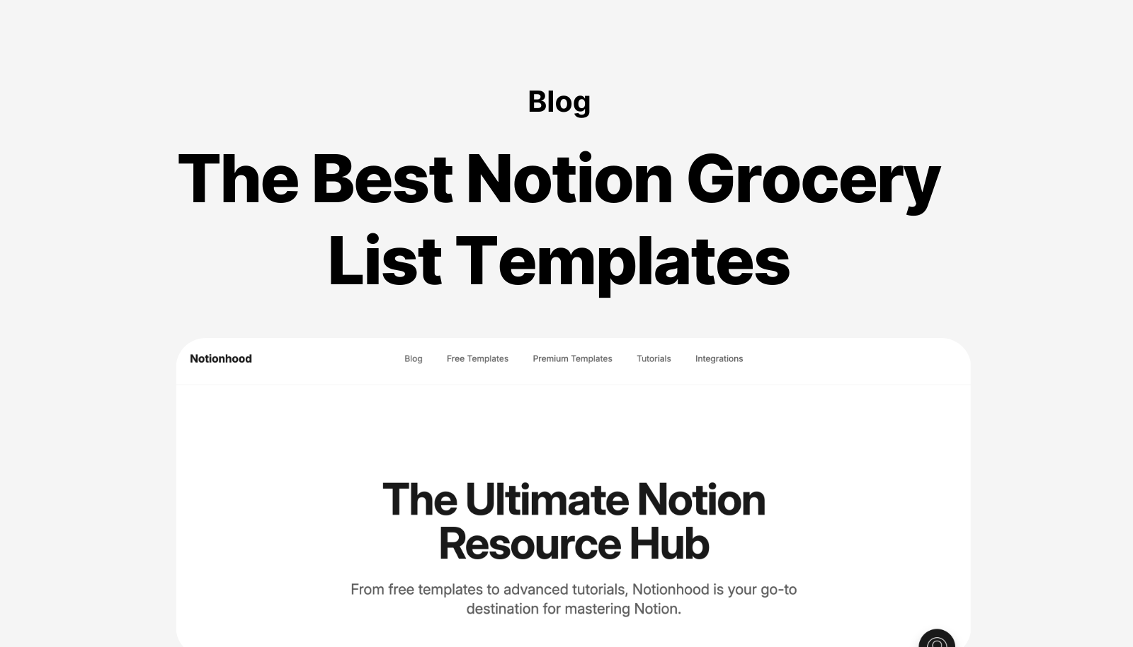 The 10 Best Notion Grocery List Templates