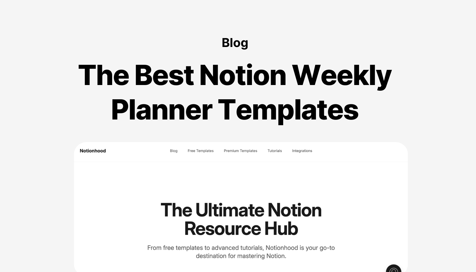 The 10 Best Notion Weekly Planner Templates