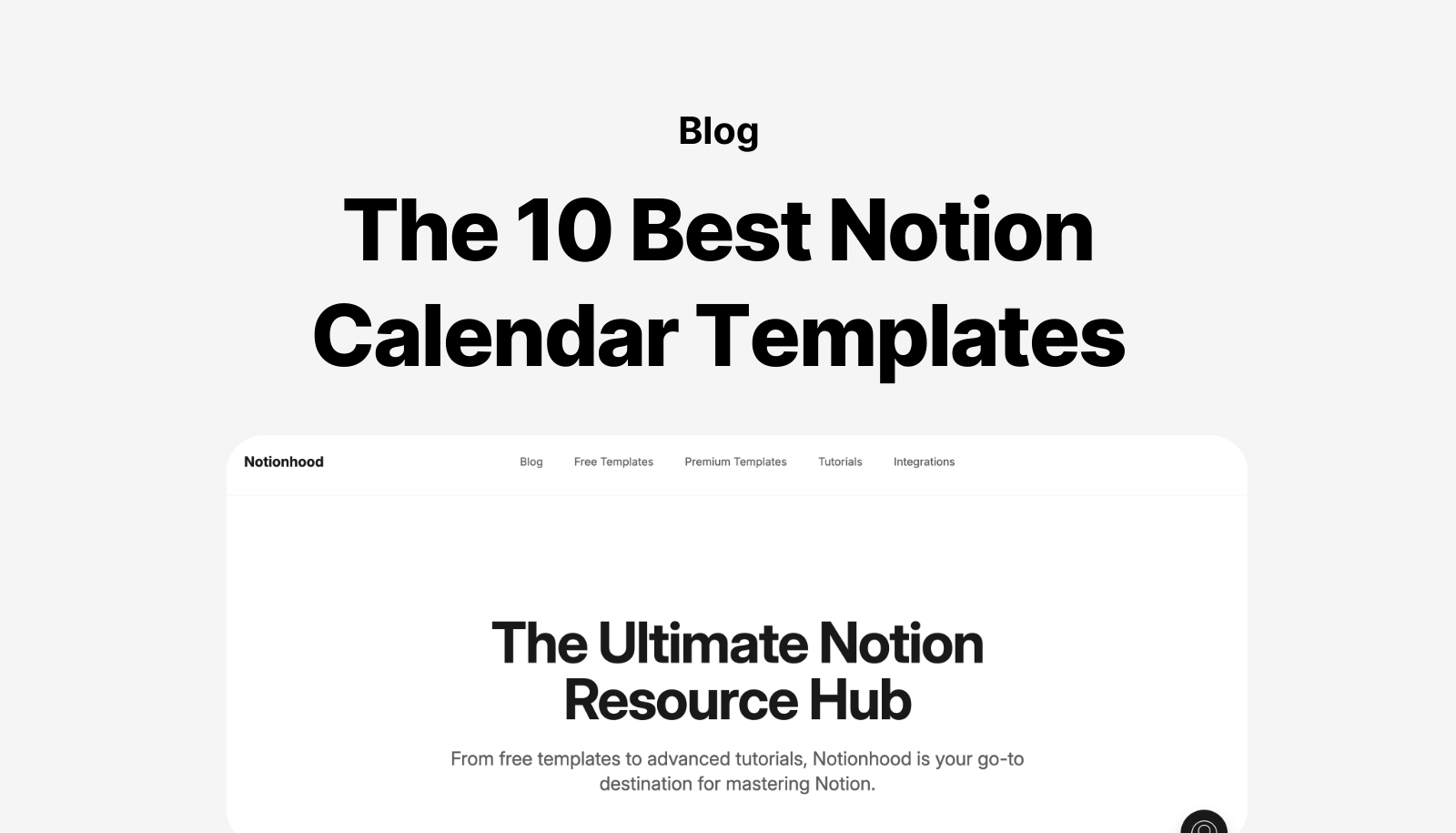 The 10 Best Notion Calendar Templates