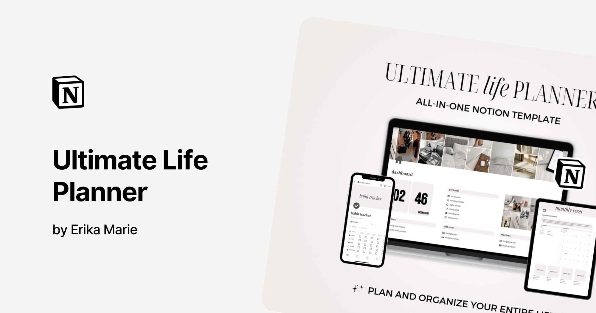 Ultimate Weekly Planner by Productivity Guru