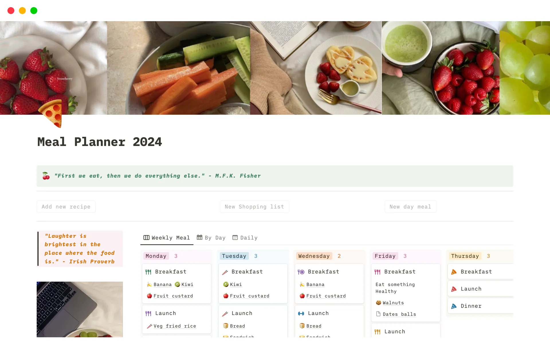 Ultimate Meal Planner by Healthy Eats