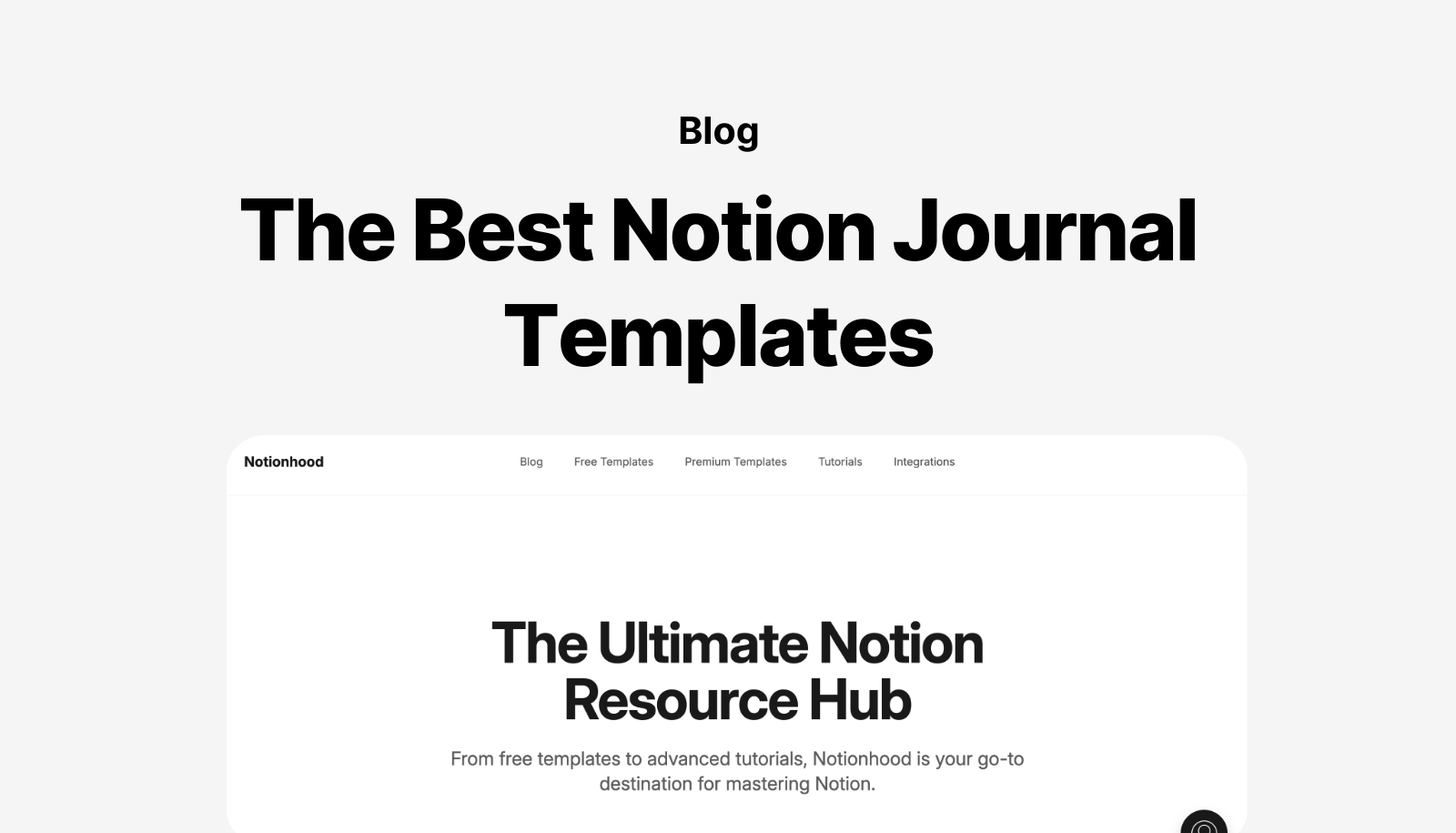 The 10 Best Notion Journal Templates