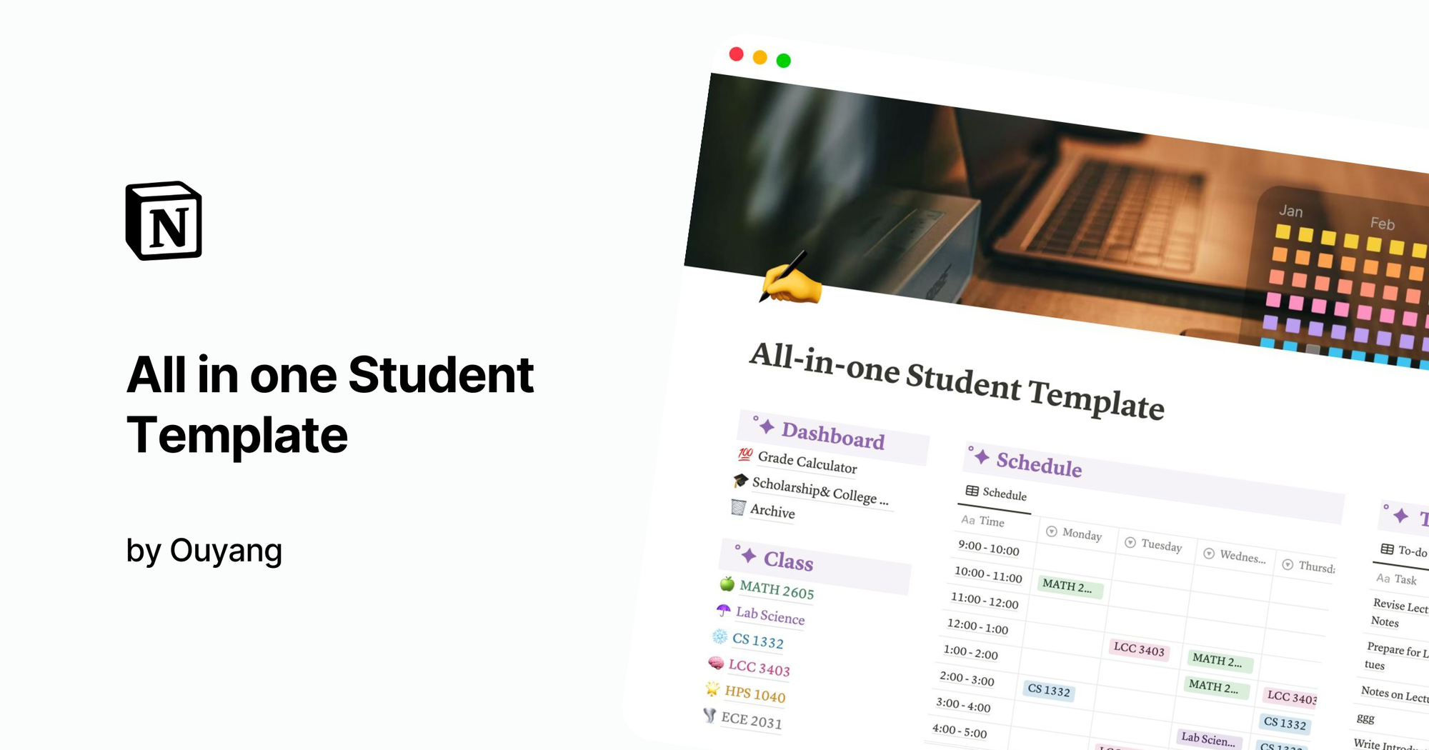 Study Planner by Notion Study